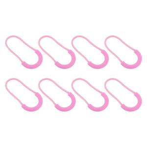 lot 18594 image: uxcell 16Pcs Zipper Pulls Replacement, U-Shape Zipper Pull Cord Extender, Fix Tab Tag Extender for Luggage Backpack Jacket Handbags, 63.5mm Pink - Retail $8