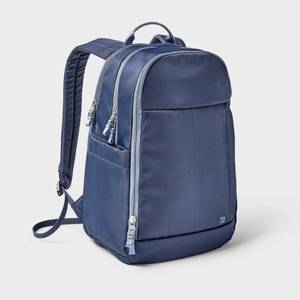 lot 3 image: 21L Lifestyle Backpack - All In Motion Navy Blue Fits 15-Inch Laptop, Water Repellent - Retail $40
