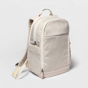 lot 4 image: 17.5 Lifestyle Backpack Off-White - All in Motion Water-Resistant High School Laptop Bag - Retail $35