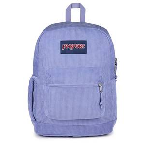 lot 17 image: JanSport Cross Town Plus Remix 17 Corduroy Backpack - Light Blue - Retail $35