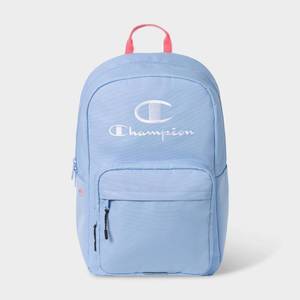 lot 34 image: Champion Estate 17 Laptop Backpack - Light Blue - Retail $30