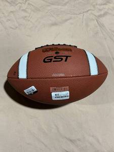 lot 38 image: Wilson GST Speed Skin Official Football - Retail $45