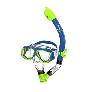 lot 72 image: Speedo Junior Reefscout Mask and Snorkel Set - Retail $20
