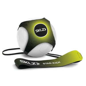 lot 90 image: SKLZ Star-Kick Hands Free Adjustable Soccer Trainer improves touch and control - Retail $15
