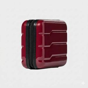 lot 92 image: Open Story Hardside Dopp Kit Case - Burgundy - Retail $15