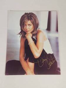 Jennifer Aniston Friends Autograph