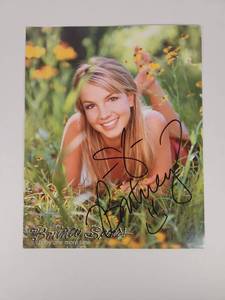 lot 98 image: Signed Britney Spears Baby One More Time Promotional Photo