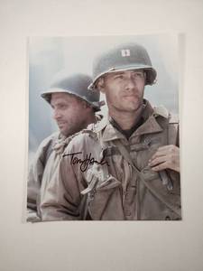 lot 102 image: Tom Hanks Signed Saving Private Ryan Movie Still