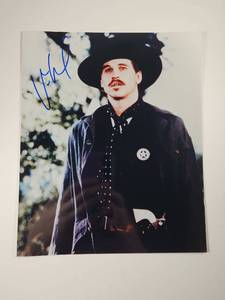 lot 103 image: Val Kilmer Signed Tombstone Still