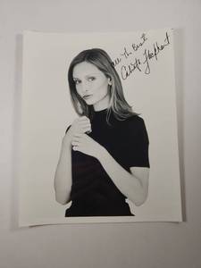 lot 122 image: Calista Flockheart Signed Photo