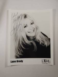 lot 125 image: Lane Brody Signed Promotional Photograph