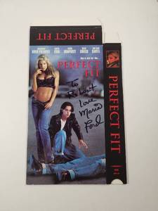lot 127 image: Perfect Fit VHS Movie Case - Signed Maria Ford