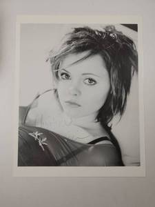 lot 130 image: Christina Ricci Signed Photo