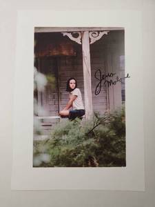 lot 131 image: Jena Malone Signed Photocopy&nbsp