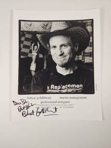 lot 142 image: Signed Bobcat Goldthwait Promotional Headshot