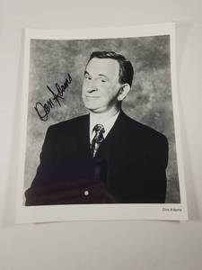 lot 152 image: Don Adams Signed Black & White Promotional Photo