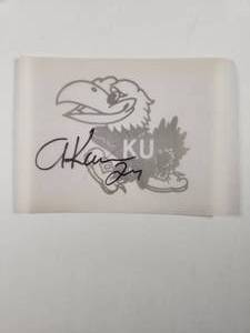 lot 155 image: Signed KU Paper