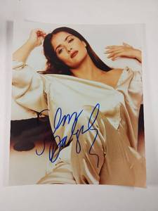 lot 157 image: Salma Hayek Signed Photo