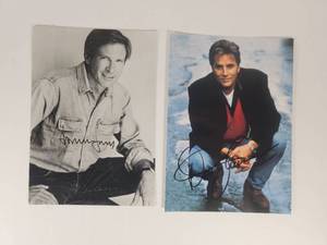 lot 173 image: Harrison Ford And Don Johnson Photos Facsimile
