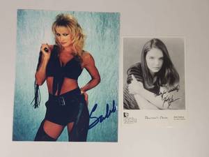lot 174 image: Dawnsons Creek And Sable Promotional Photos Facsimile