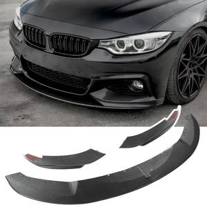 lot 2703 image: $68 BMW Front Lip for 4-Series F32F33F36 (2014-2020), Carbon Fiber