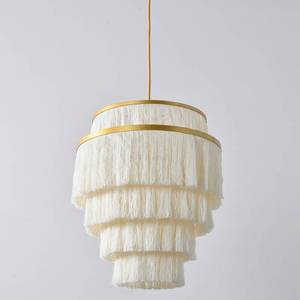 $80 GOLD! 5-Tier Boho Chandelier 3-Light Fringe Pendant Light Fixture