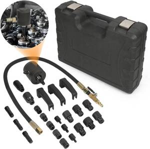 lot 2713 image: $100 DUOYI Pneumatic Injector Puller 24pcs Diesel Removal Set