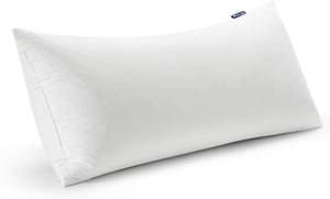 lot 2757 image: MIULEE Feather Pillow Insert 14x36, Cotton Fabric