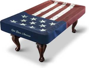 lot 2766 image: $64 Pool Table Cover Waterproof IndoorOutdoor Leatherette 789ft Red