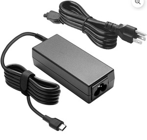 lot 2790 image: 100W USB-C Charger for HP Dell Lenovo Asus Black