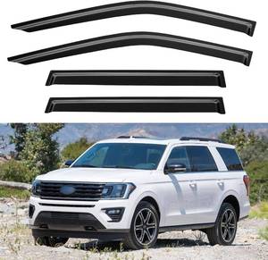 lot 2854 image: Window Visors Rain Guards for 2019-2021 Ford Expedition