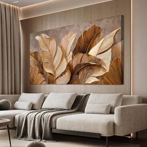 lot 2855 image: $76 Canvas Wall Art Large Botanical 24 x 48 for Living Room