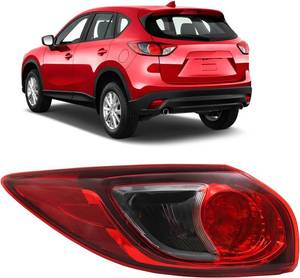 lot 2864 image: $55 Outer Tail Light for Mazda CX-5 2013-2016, Halogen Lamp Assembly