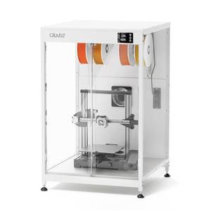 lot 2866 image: $250 3D Printer Cabinet Enclosure with Ventilation and LED Light