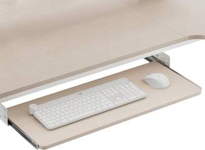 lot 2868 image: $76 EUREKA ERGONOMIC Adjustable Keyboard Tray Under Desk, 28x11 in