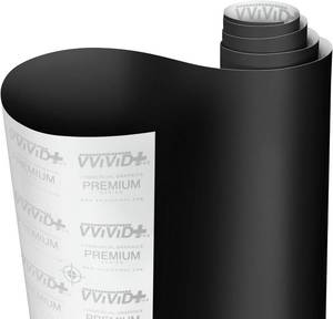 lot 2873 image: VViViD Matte Car Wrap Vinyl Roll w Air Release 3MIL, 2x2.5ft