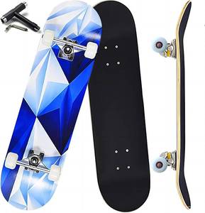 lot 2892 image: Pro Complete Skateboards Beginners 31x8 7-Layer Maple Longboard