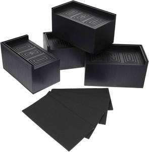 lot 2926 image: Housoutil 4pcs Furniture Feet Pads for Bed Sofa - Height Extenders