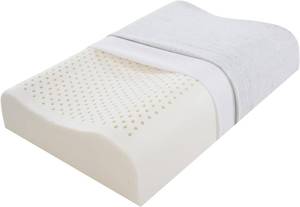 lot 2947 image: $56 Cervical Neck Pillow - Ergo Latex Foam Contour (3.94.7)
