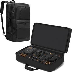 lot 2958 image: $49 DJ Controller Case for DDJ-400FLX4REV1, Padded Bag 22x13x4.5in
