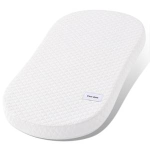 lot 2961 image: $57 Pro Goleem Baby Bassinet Mattress Pad 30x18 Gel Memory Foam