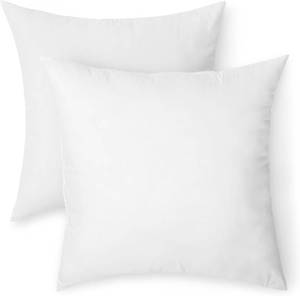 lot 2979 image: Amazon Basics Square Hypoallergenic Pillow Insert, 26, 2 Pack