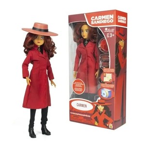 lot 11501 image: Carmen Sandiego Classic 12  Fashion Doll, Children Ages 3
