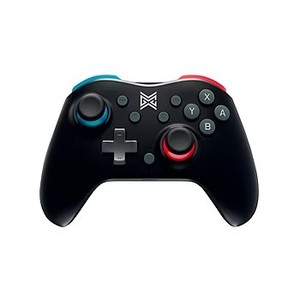 lot 11504 image: MG Switchplate Wireless Nintendo Switch Controller - White and Black (Primary Color is White)