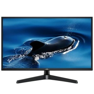 lot 12792 image: onn. 24 FHD (1920 x 1080p) 75hz Office Monitor with 6ft HDMI Cable, Black - Missing stand