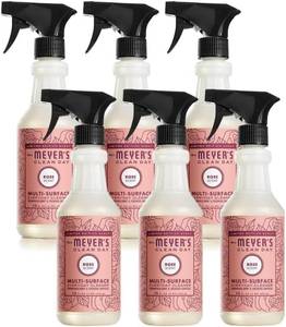 lot 12802 image: Mrs. MEYERS Clean Day All-Purpose Cleaner Spray 16 Fl Oz (Rose)