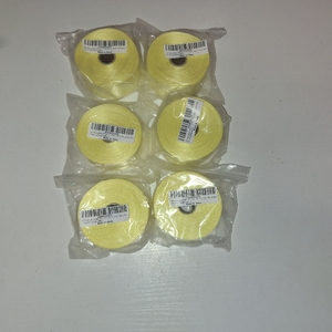 lot 12835 image: SIX ROLLS - 1-12 Inch 30 Yards Rice Yellow Solid Satin Ribbon for Gift Wrapping,Craft Floral Bouquets,Wedding Party,Timeless Flower,Decoration Floral Hair,Balloons