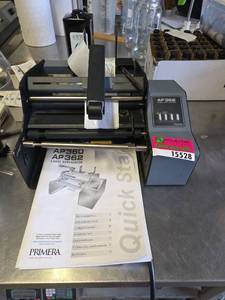 lot 15528 image: Primera AP362 Label Applicator