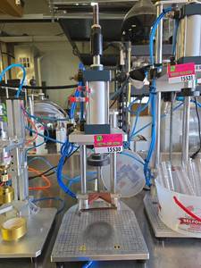 lot 15530 image: Industrial Pneumatic Capping Machine System