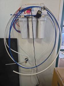 lot 15534 image: Reverse Osmosis Water System with Booster Pump